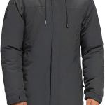 CAMELSPORTS Mens Winter Coats Long Warm Jacket with Hood Casual Quilted Puffer Parka Windproof Jackets