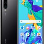 Huawei P30 128GB+6GB RAM (ELE-L29) 6.1" LTE Factory Unlocked GSM Smartphone (International Version) (Black)