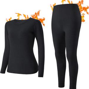 INNERSY Women's Thermal Underwear Set Ultra-Soft Long Johns Base Layer for Cold Weather