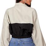 SweatyRocks Women's Windbreaker,Half Zip