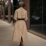 The Drop Women's Hummus Trench Coat by @signedblake