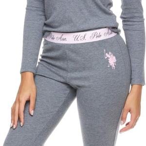 U.S. Polo Assn. Womens Thermal Underwear Set – Thermal Shirts and Thermal Leggings for Women