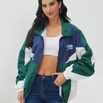 Wyeysyt Women's Y2k Jacket Zip Up Lightweight Windbreaker Jacket Varsity Oversized Sport Jacket Y2k Clothing Outerwear