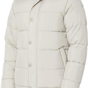 Essentials Men's Heavyweight Hooded Puffer Coat