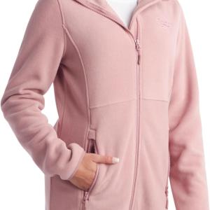 Reebok Women's Jacket - Polar Fleece Sweatshirt Jacket - Lightweight Coat for Women (S-XL)