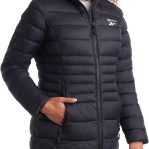 Reebok Women's Jacket - Lightweight Puffer Parka Coat – Casual Jacket for Women (S-XL)