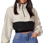 SweatyRocks Women's Windbreaker,Half Zip