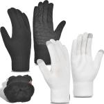 UOUDIO Women's winter non-slip touch screen with fleece gloves