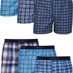 Hanes Mens Tagless Boxer With Exposed Waistband Multi-Packs