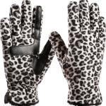 isotoner womens Stretch Fleece Gloves With Microluxe Lining and Smart Touch Technology