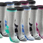 Dickies Women's Dritech Advanced Moisture Wicking Crew Sock (6/12 Packs)
