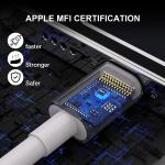 iPhone Fast Charger [Apple MFi Certified], 20W PD USB C Wall Charger Adapter with 6FT Type C to Lightning Cable Compatible with iPhone 14/13/13 Pro/12/12 Mini/Pro/Pro Max and More-White