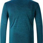 SCODI Mens Long Sleeve Polo Shirts Casual Golf Polo Daily Collared Shirt Sport Tennis T-Shirt