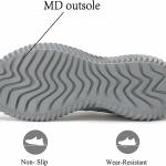 Socviis Mens Slip On Running Shoes Athletic Walking Trainers Lightweight Breathable Mesh Tennis Sneakers